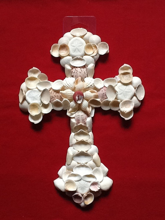 seashell cross