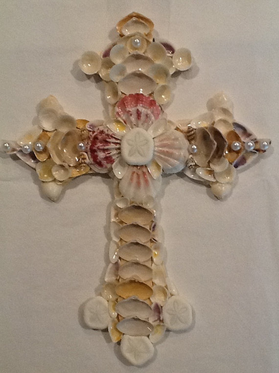 seashell cross